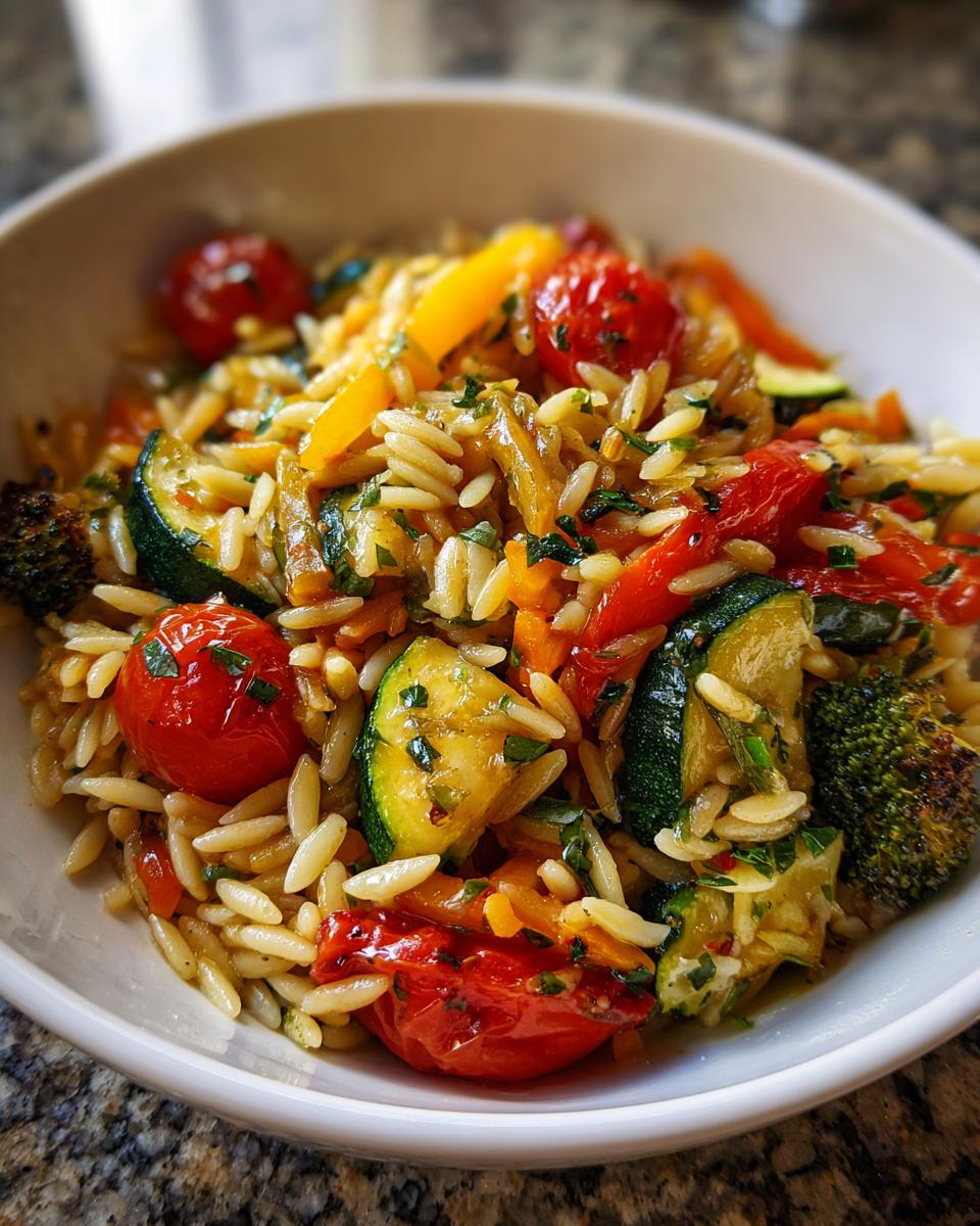 Orzo met Geroosterde Groenten - detail 2