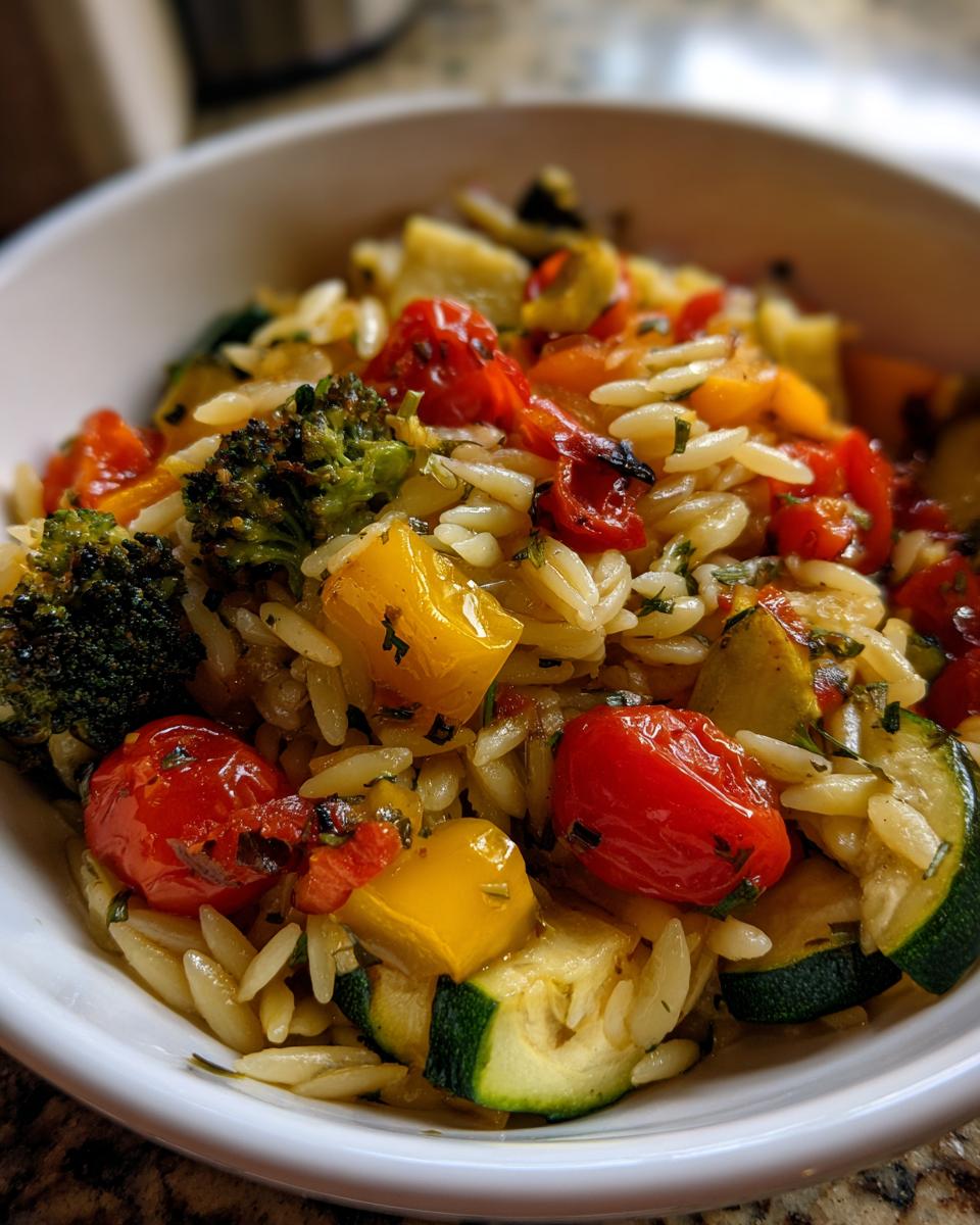 Orzo met Geroosterde Groenten - detail 4