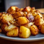 Oven-Baked Potatoes & Onions