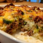 Ovenschotel met Spruitjes en Gehakt