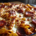 Pasta Pepperoni Pizza Ovenschotel