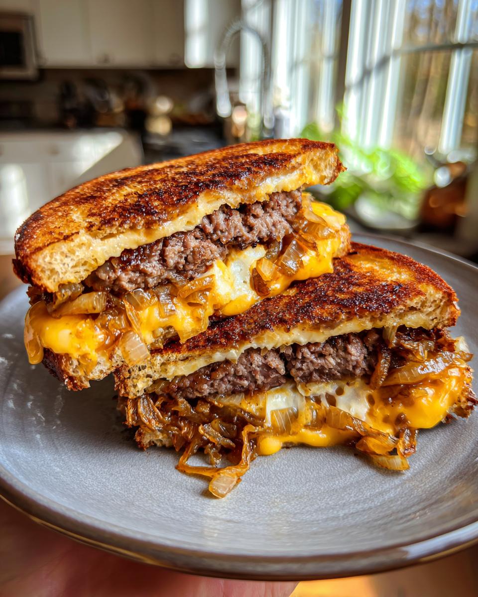 Patty Melts with Secret Sauce - detail 2