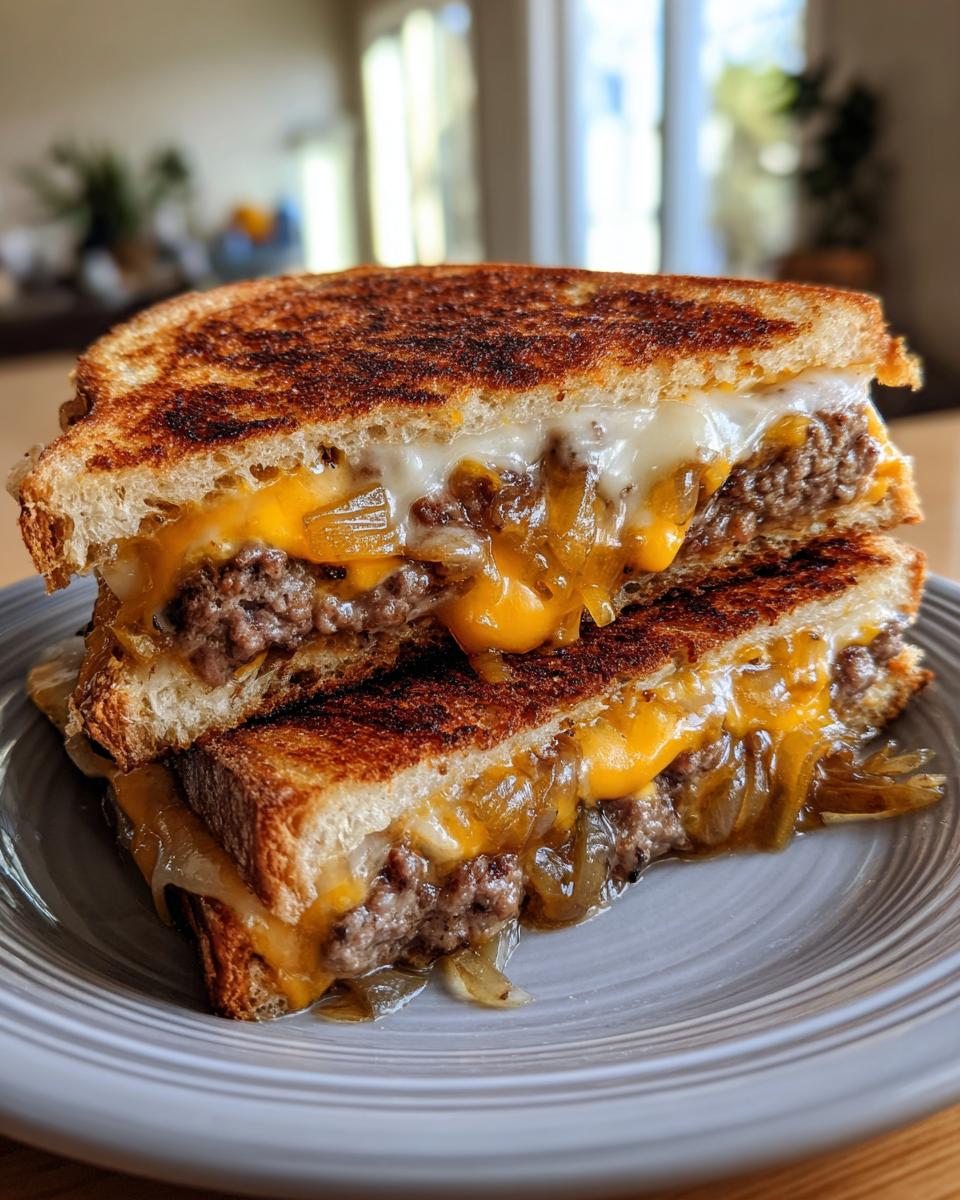 Patty Melts with Secret Sauce - detail 3