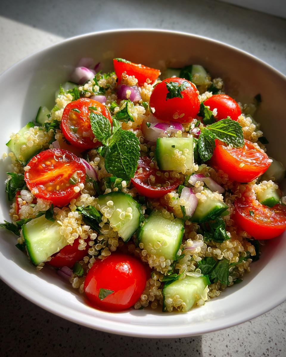 Quinoasalade met Cherrytomaten en Komkommer - detail 3