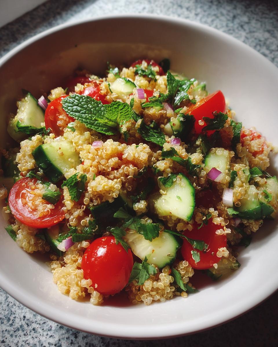Quinoasalade met Cherrytomaten en Komkommer - detail 5