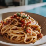 Romige Spek Spaghetti