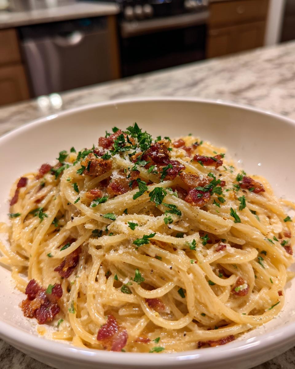Romige Spek Spaghetti - detail 3