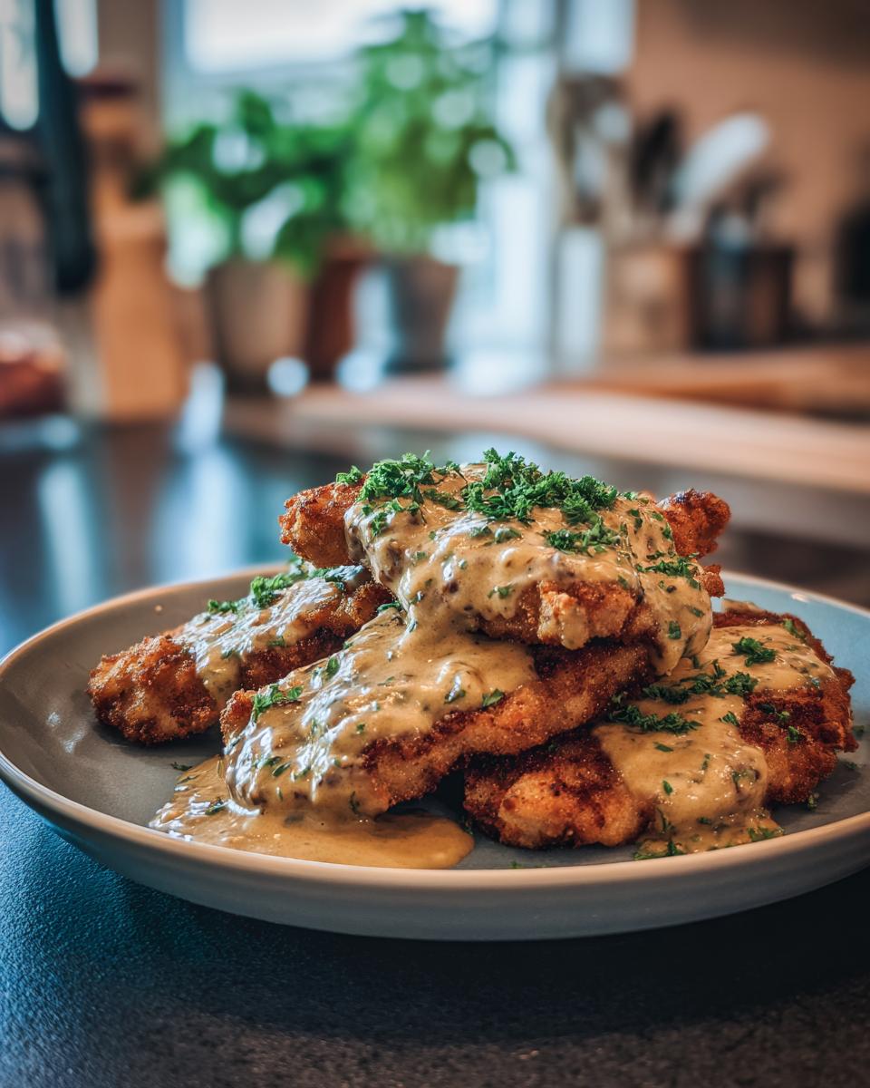 Schnitzelreepjes in Mosterdroomsaus - detail 2