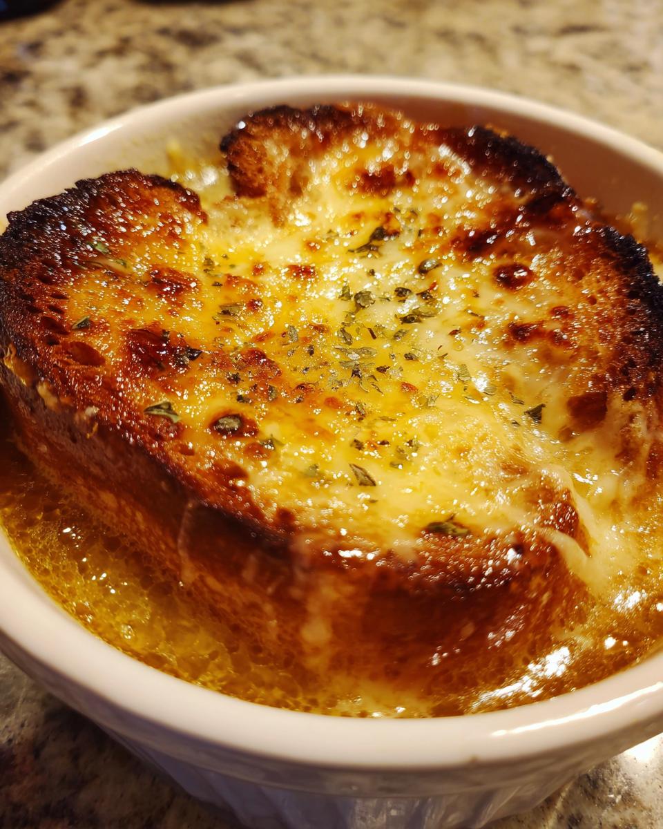 Simple French Onion Soup - detail 1