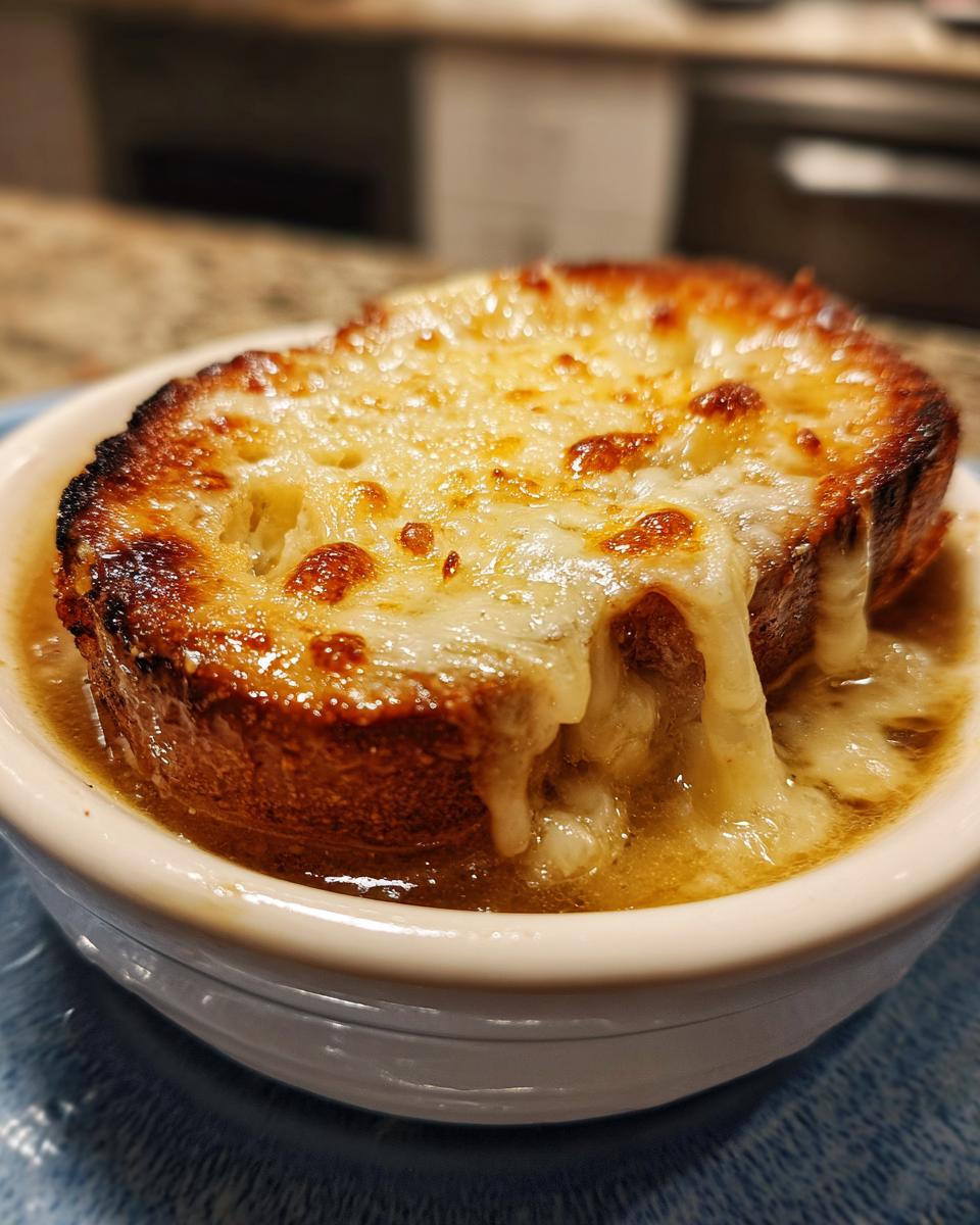 Simple French Onion Soup - detail 2
