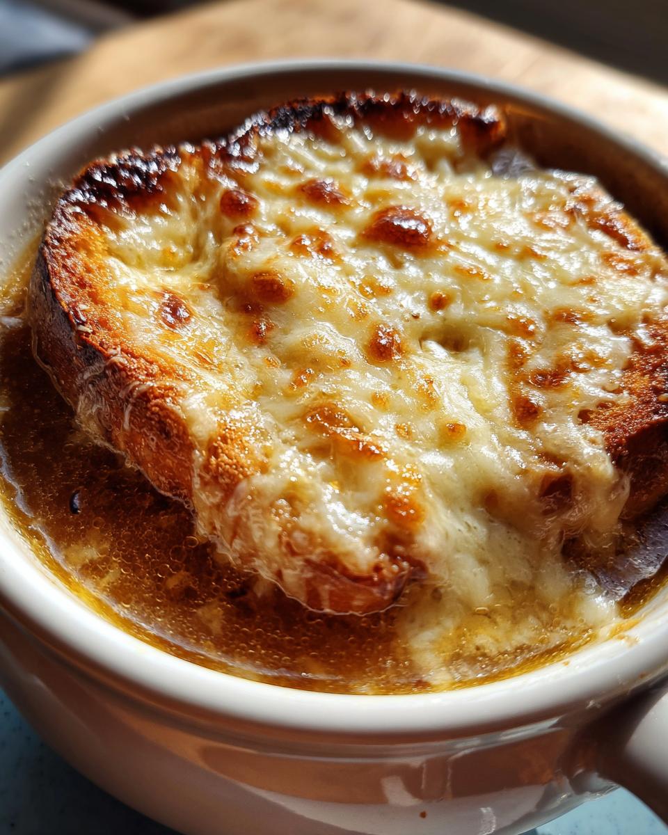 Simple French Onion Soup - detail 3