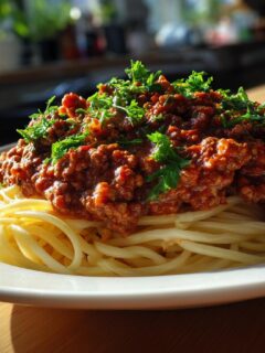 Spaghetti Bolognese