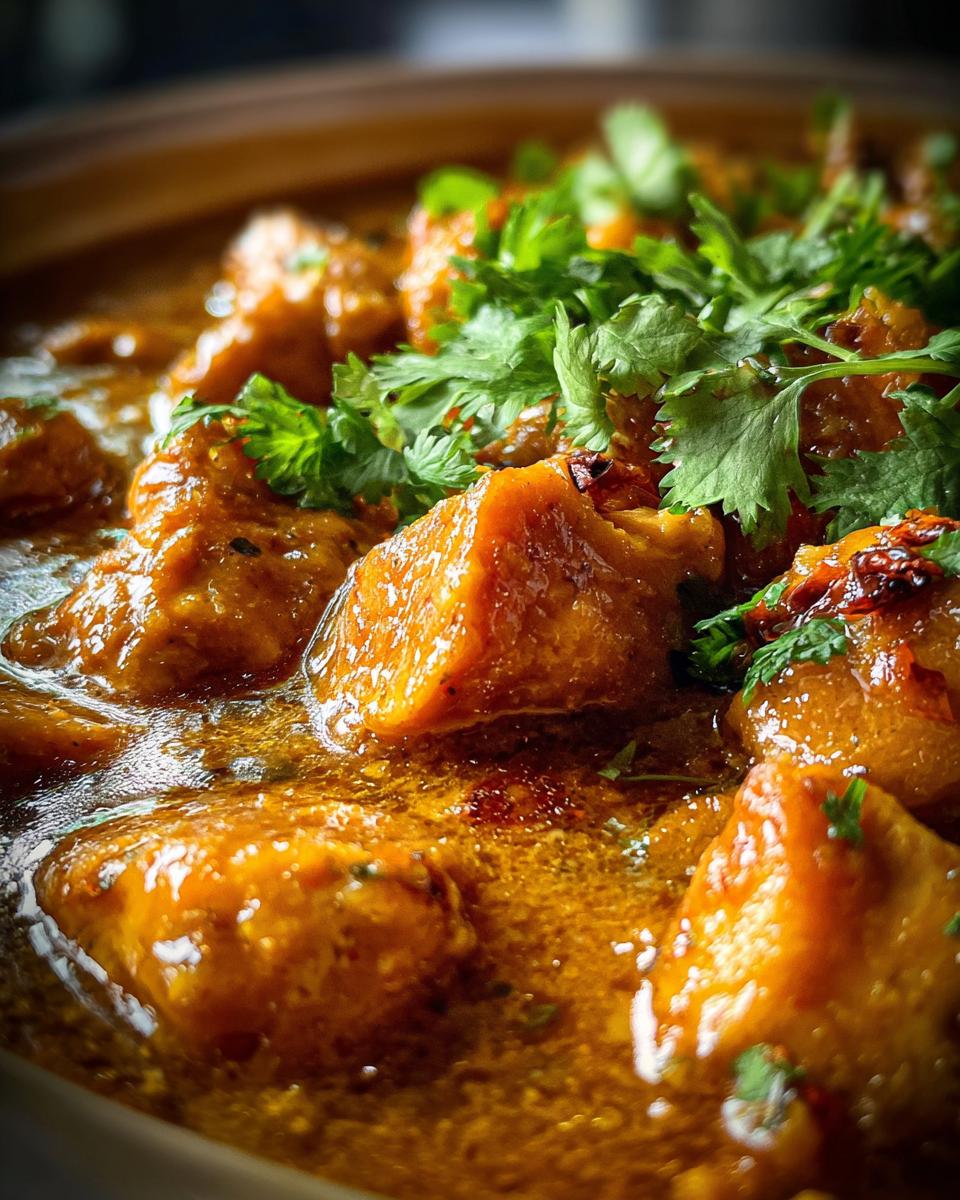 Spicy Peanut Butter Chicken Stew - detail 2
