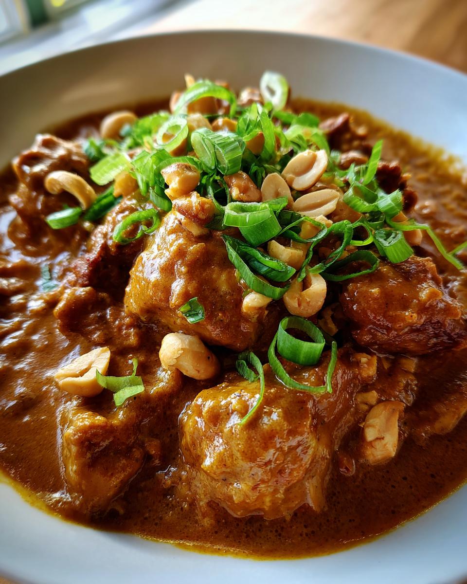 Spicy Peanut Butter Chicken Stew - detail 4