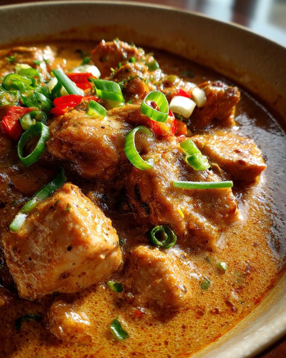 Spicy Peanut Butter Chicken Stew - detail 5