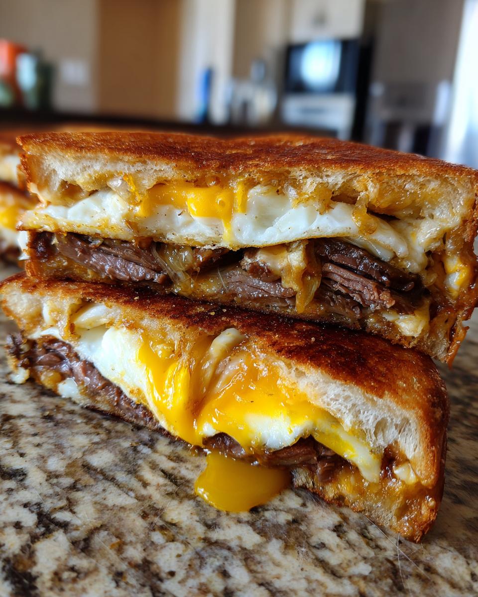 Steak, Ei & Kaas Sandwich - detail 3