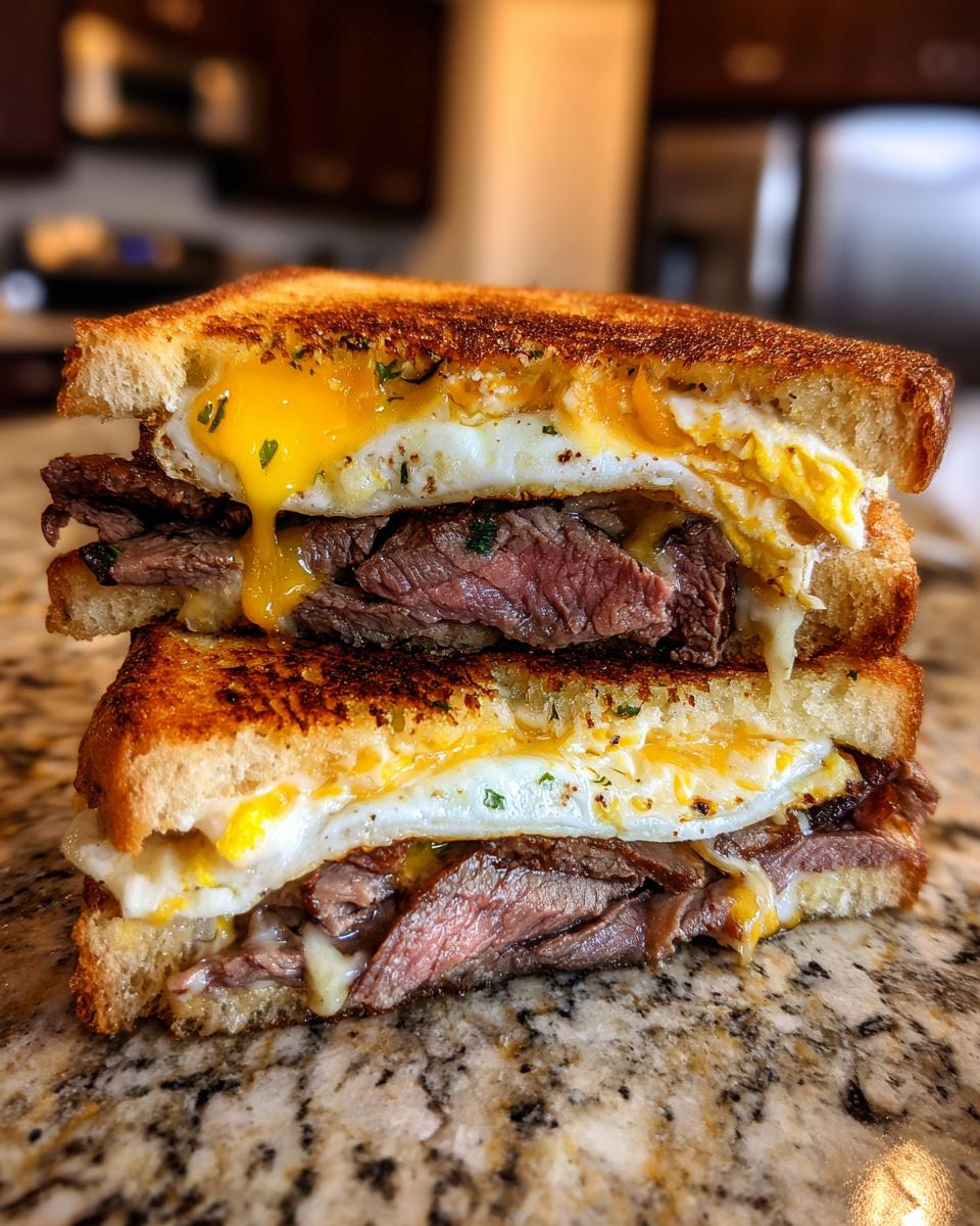 Steak, Ei & Kaas Sandwich - detail 4