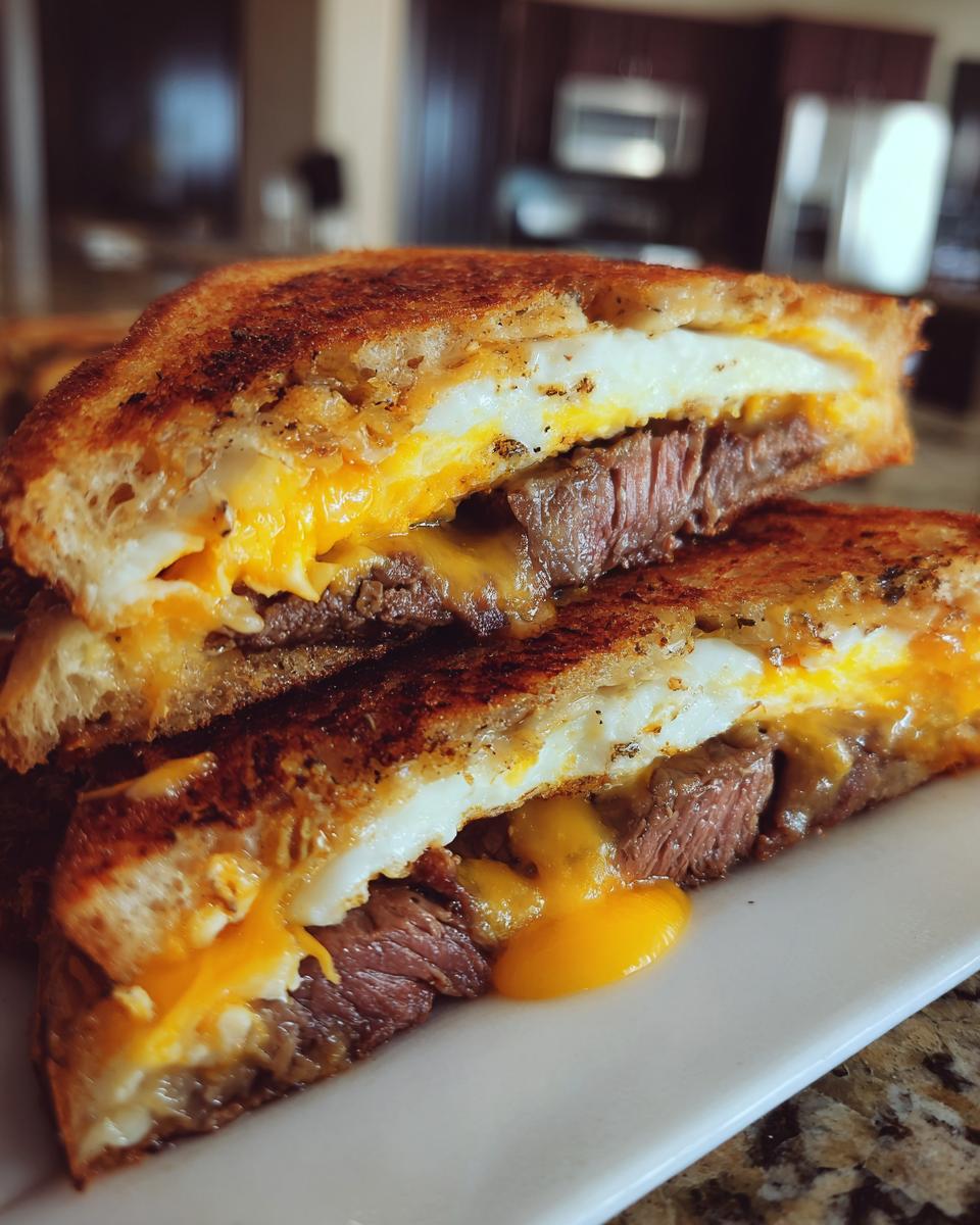 Steak, Ei & Kaas Sandwich - detail 5