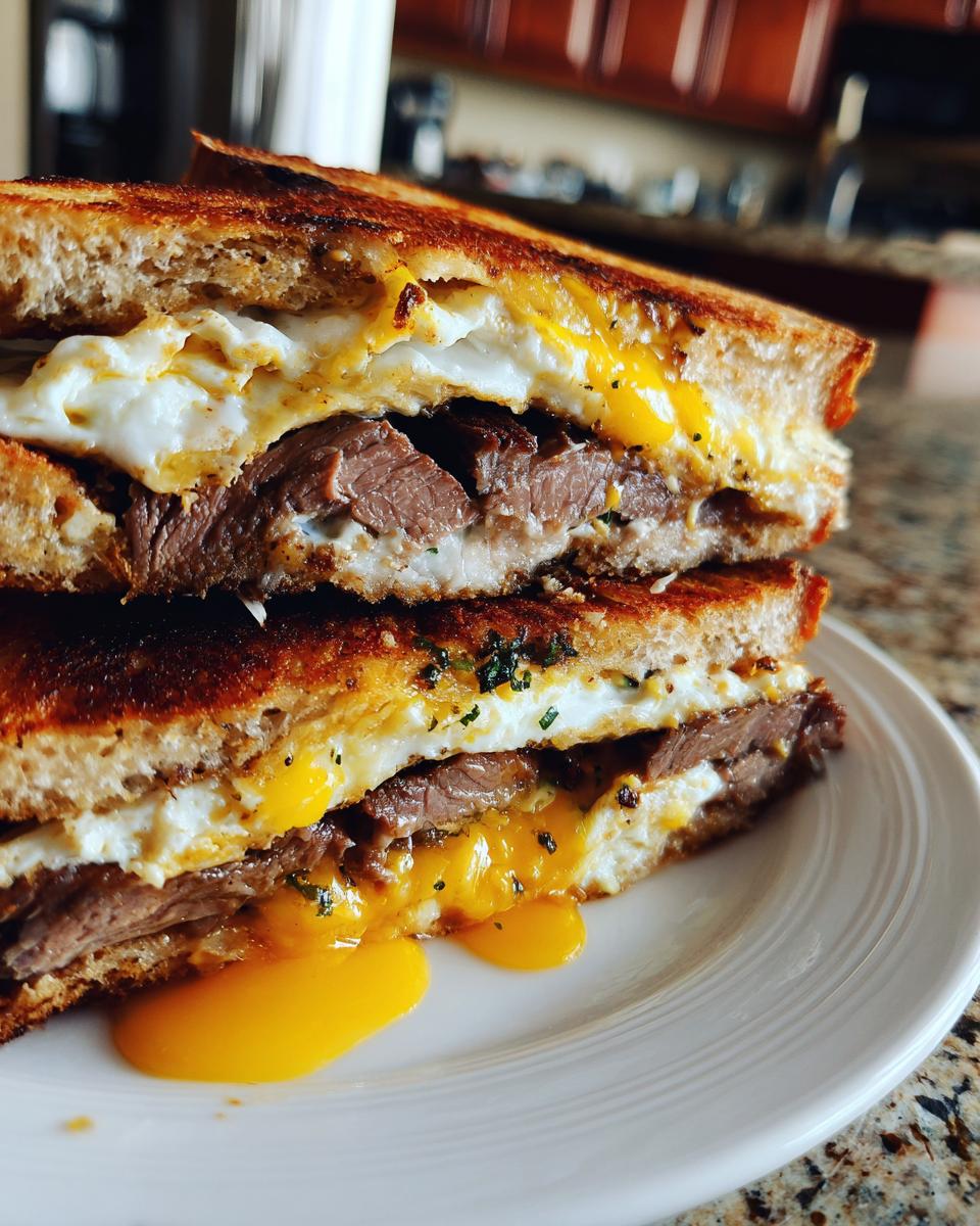 Steak, Ei & Kaas Sandwich - detail 6