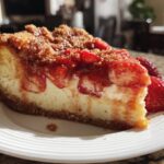 Strawberry Crunch Churro Cheesecake