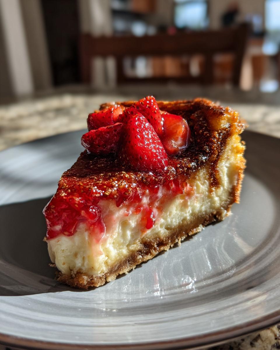 Strawberry Crunch Churro Cheesecake - detail 4