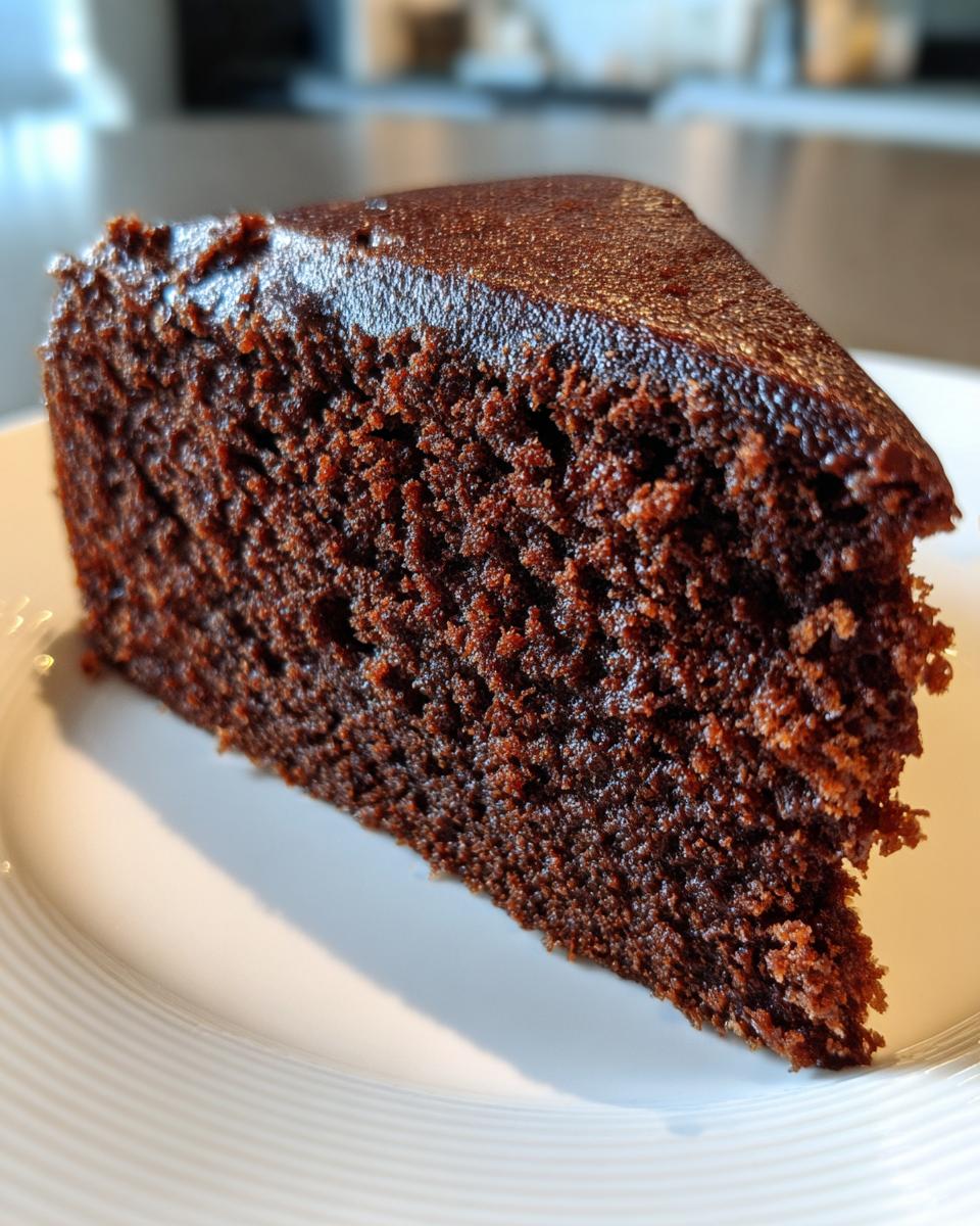 Vochtige Chocoladecake - detail 2
