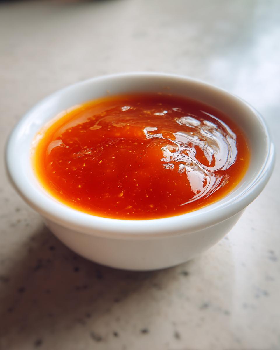 Zelfgemaakte Zoet-Zure Saus - detail 1