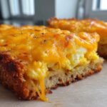 Air Fryer Cheesy Egg Toast