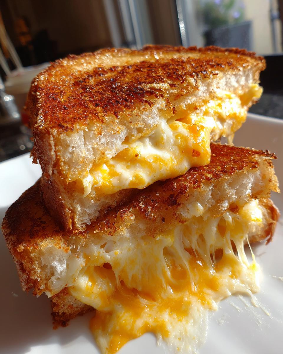 Air Fryer Cheesy Egg Toast - detail 2