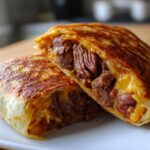 Beefy Melt Burrito