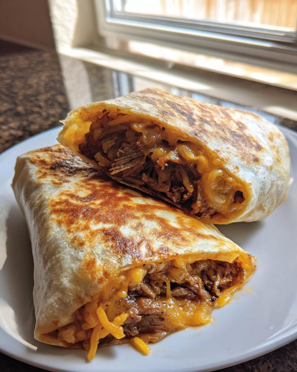 Beefy Melt Burrito - detail 2