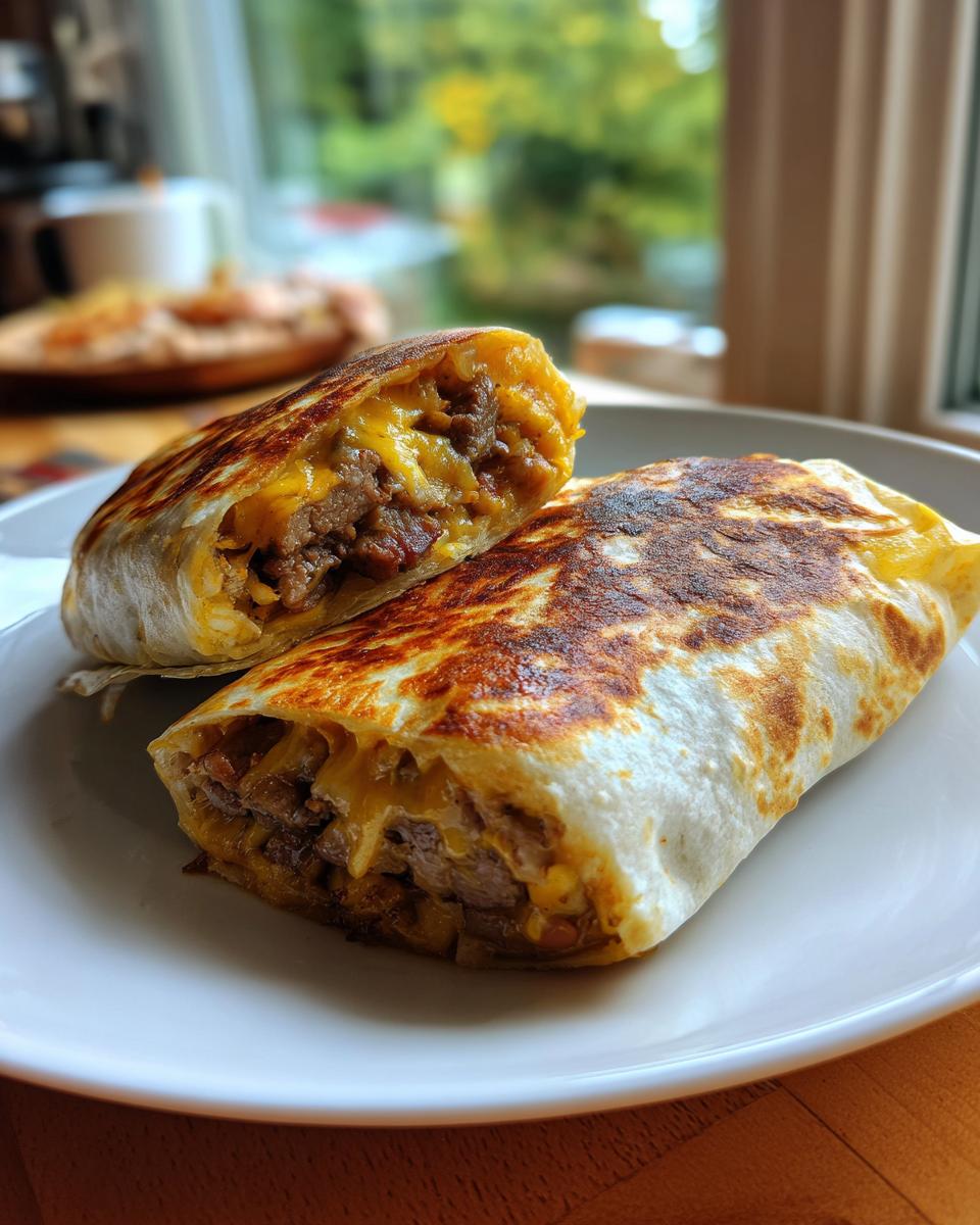 Beefy Melt Burrito - detail 3
