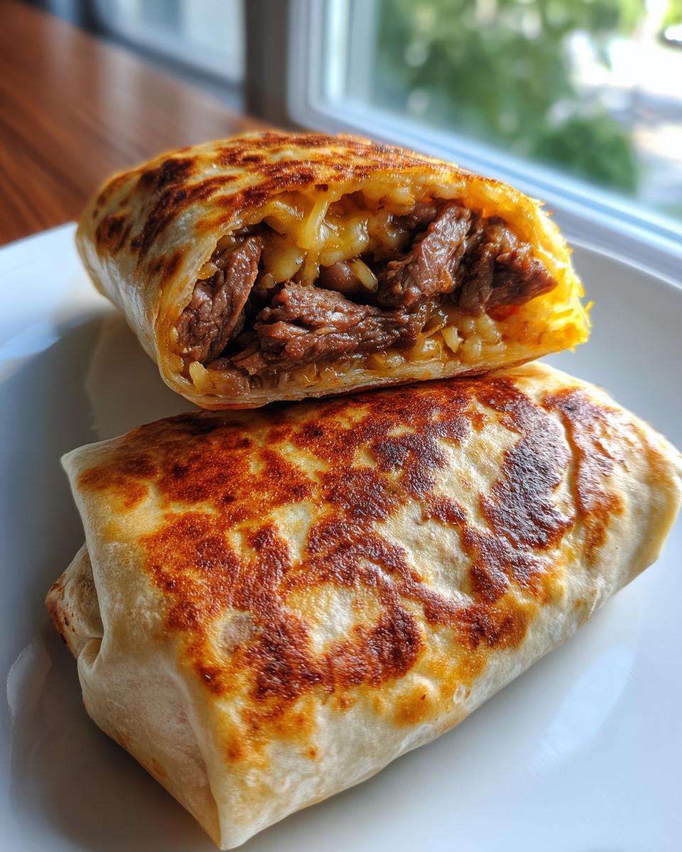 Beefy Melt Burrito - detail 4