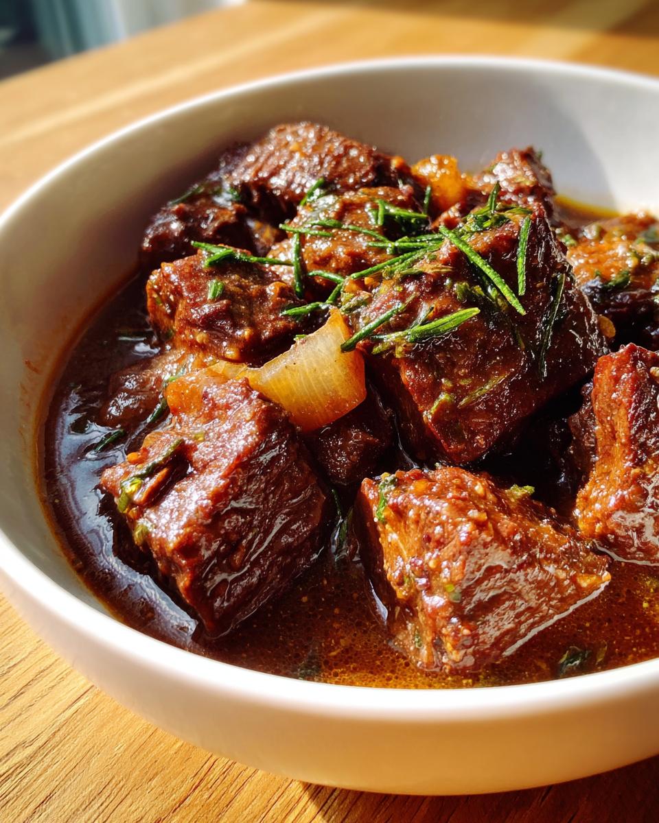Belgian-Style Slow-Cooked Beef Stew - detail 3