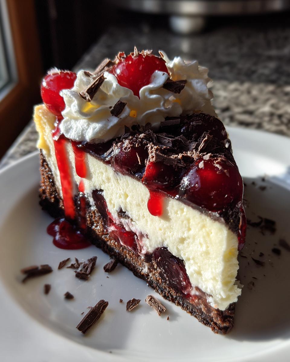 Black Forest Cheesecake - detail 3
