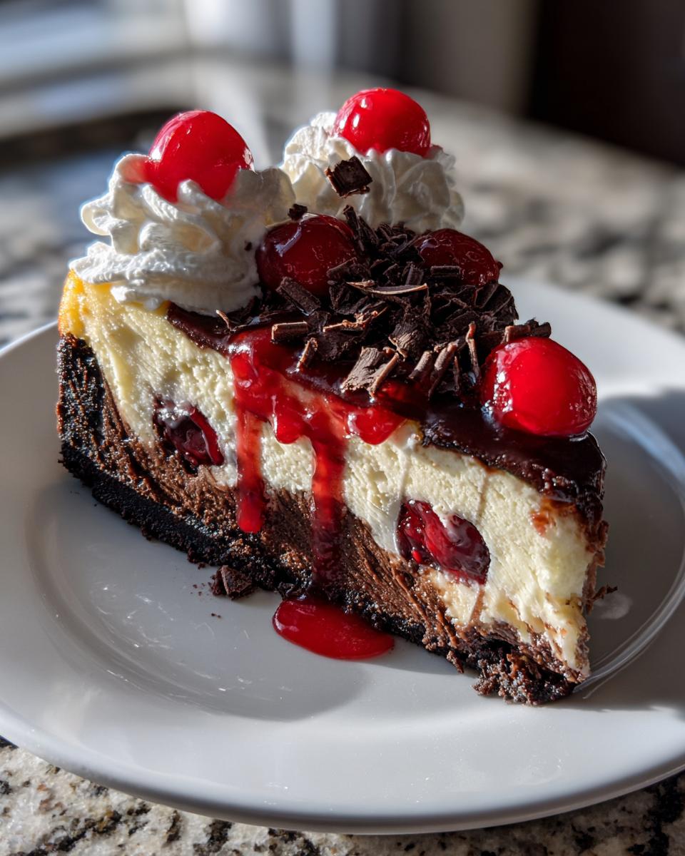 Black Forest Cheesecake - detail 4