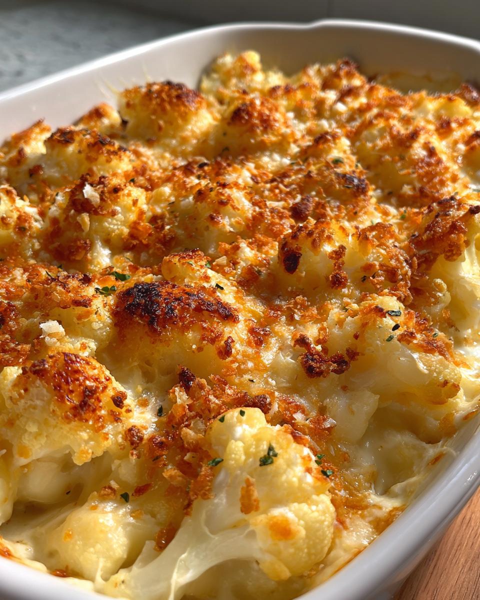 Cheesy Cauliflower Casserole - detail 2