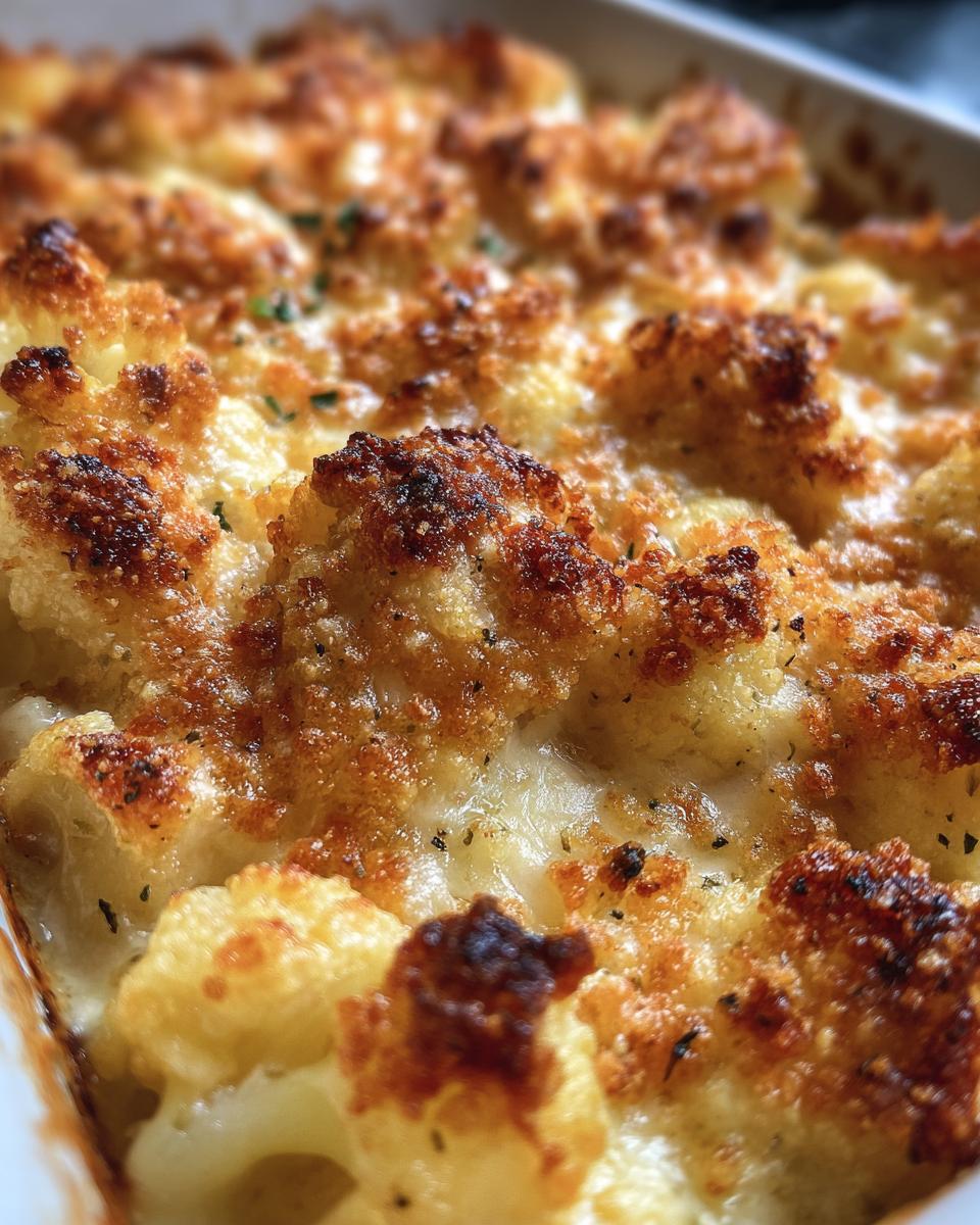 Cheesy Cauliflower Casserole - detail 3