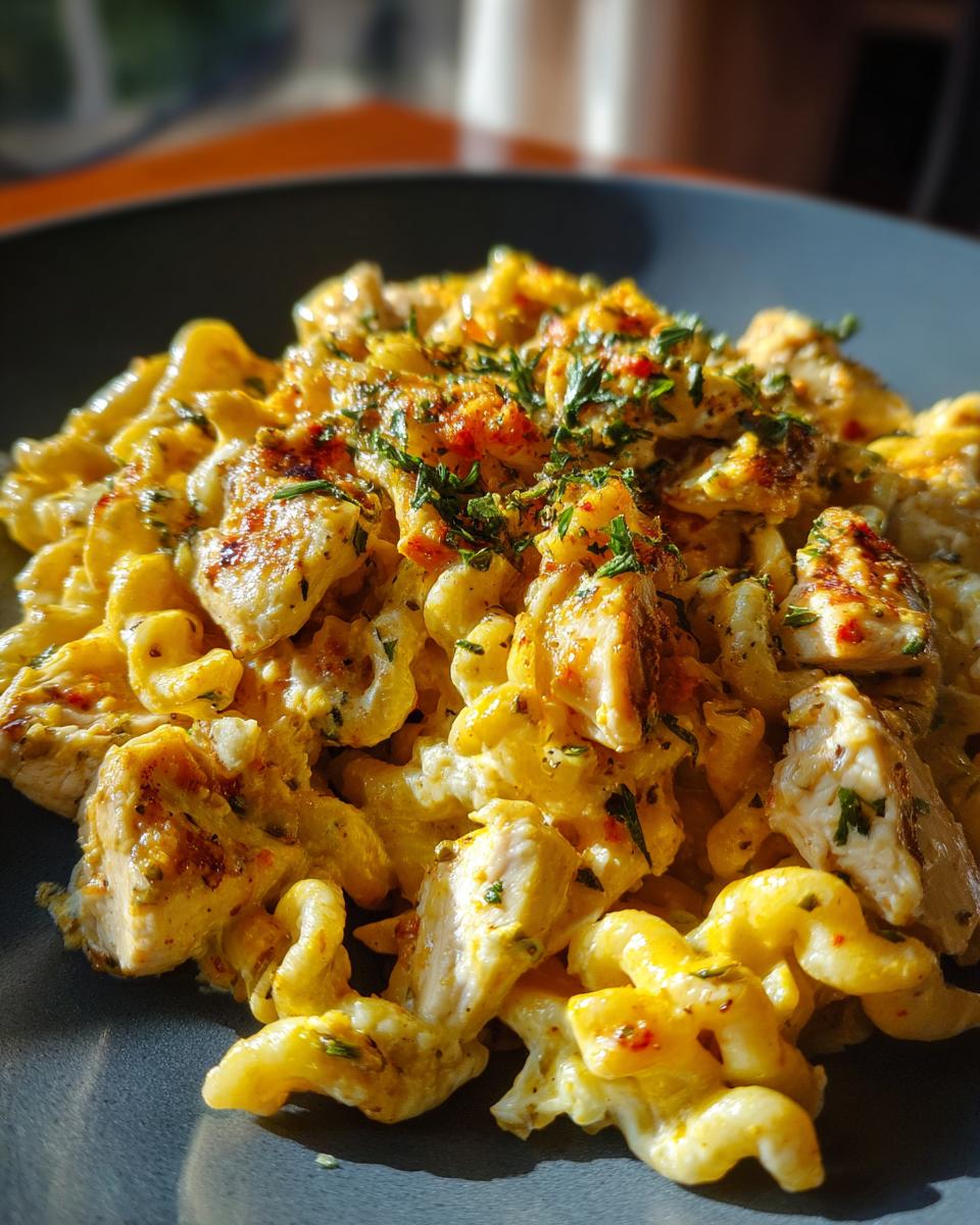 Cheesy Chicken Taco Pasta Skillet - detail 1