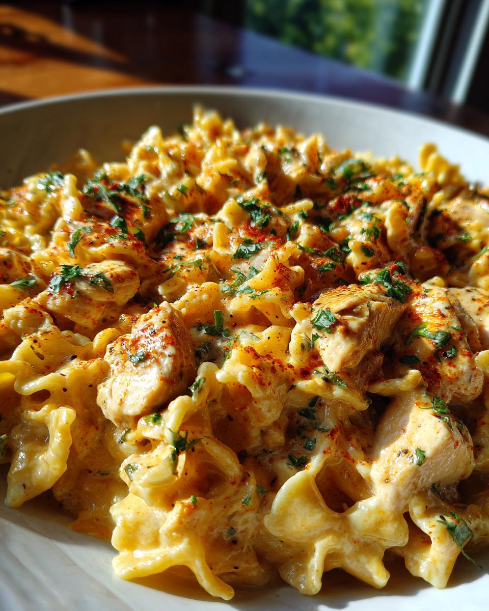 Cheesy Chicken Taco Pasta Skillet - detail 2