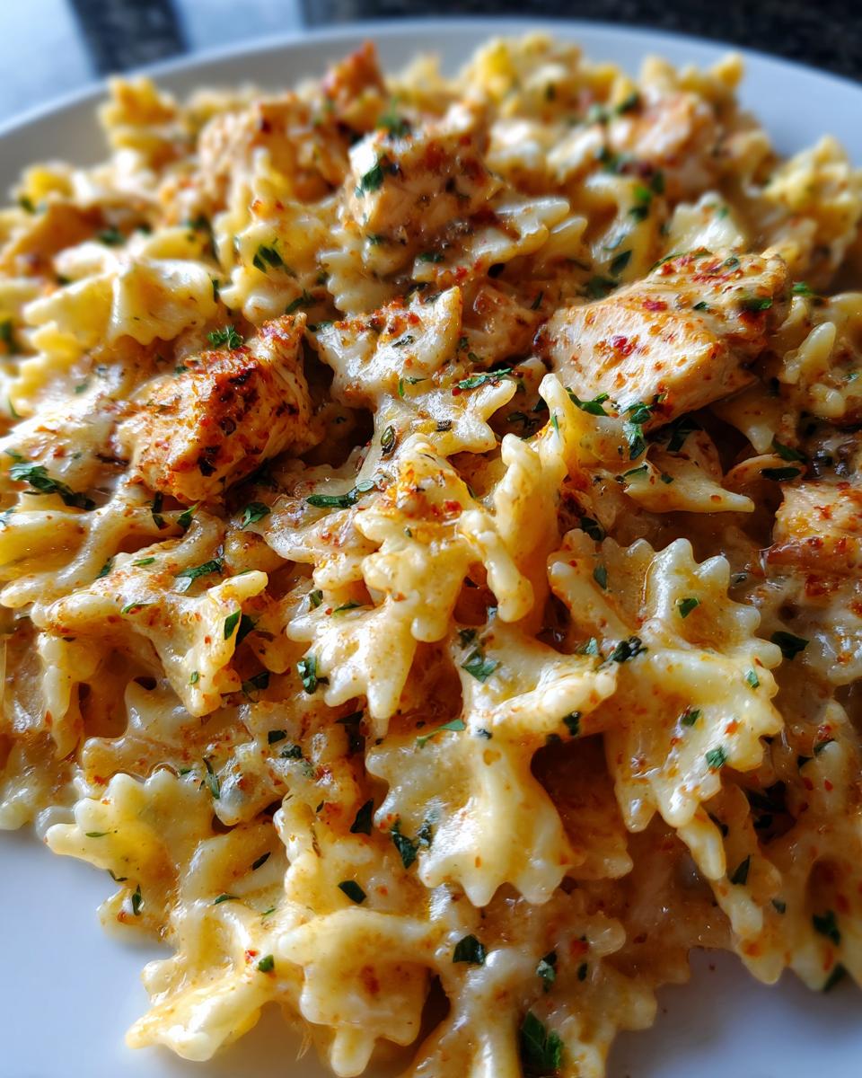 Cheesy Chicken Taco Pasta Skillet - detail 3