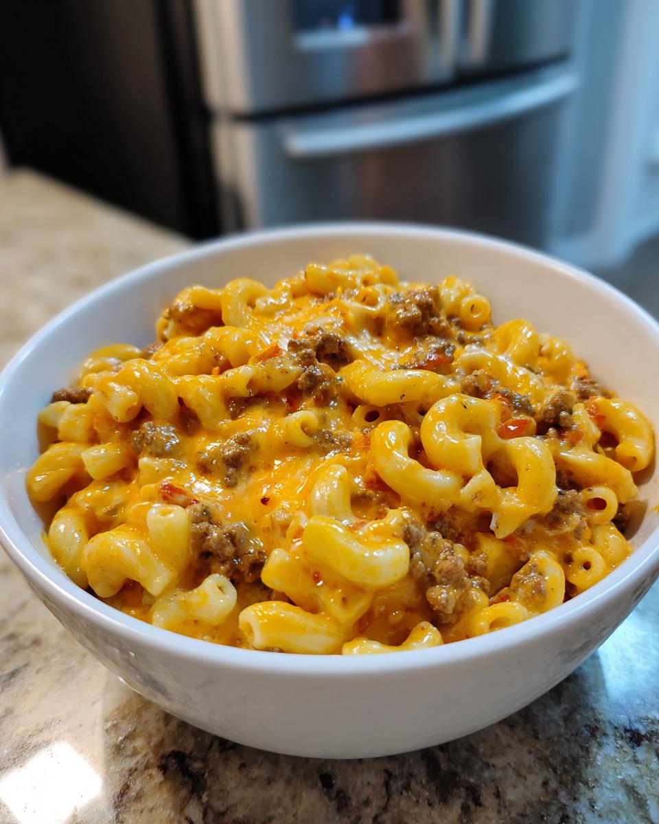 Cheesy Queso Taco Pasta - detail 1