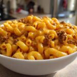 Cheesy Queso Taco Pasta