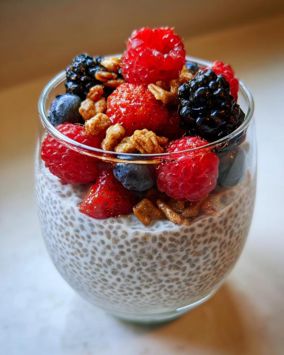 Chia Seed Pudding Cups - detail 2