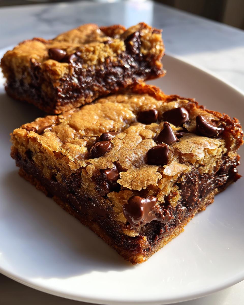 Chocolate Chip Cookie Bars - detail 2