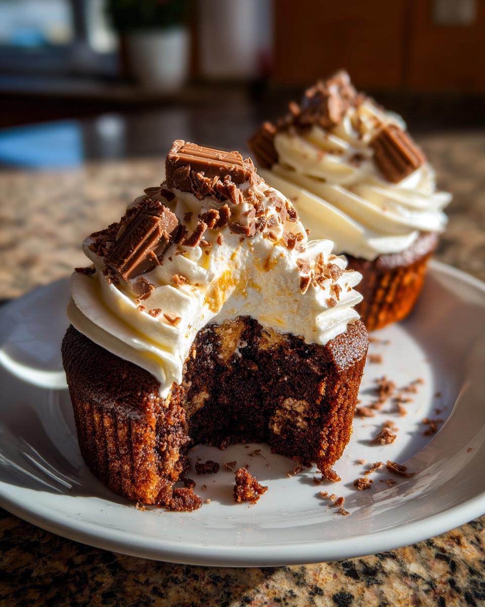Chocolate Kinder Cakes - detail 1