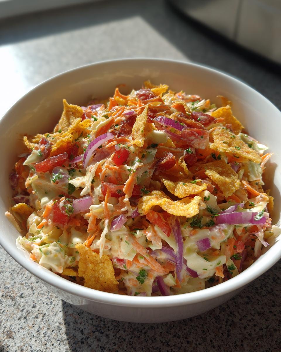 Cowboy Coleslaw with Fritos - detail 2