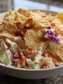 Cowboy Coleslaw with Fritos