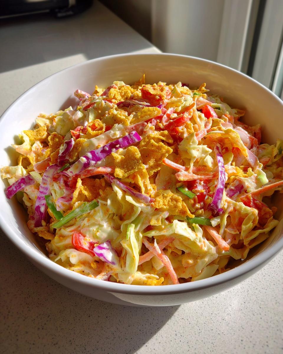 Cowboy Coleslaw with Fritos - detail 3