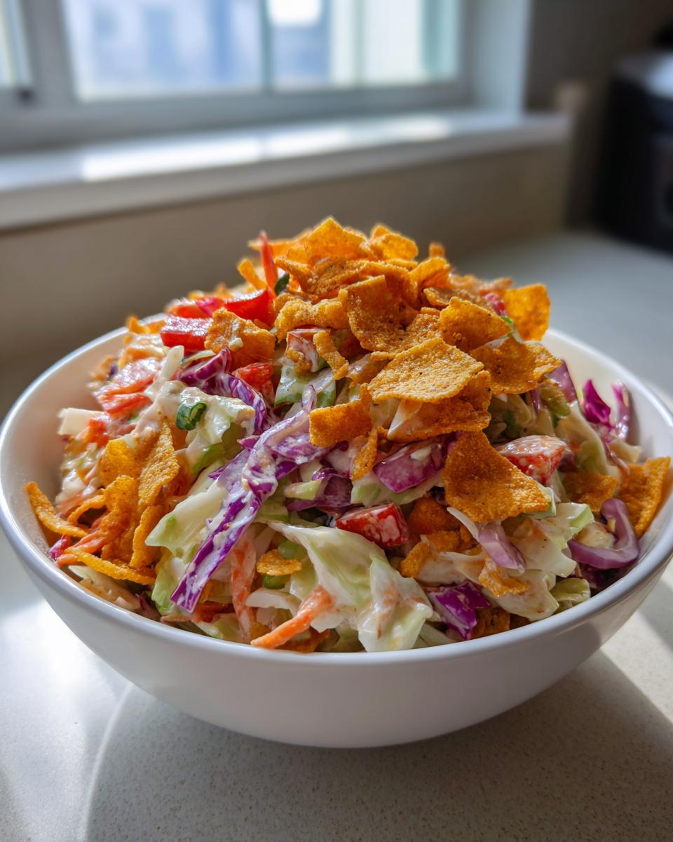 Cowboy Coleslaw with Fritos - detail 4